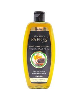 Al Malika Natuurlijke Shampoo pafion Zwarte Zaden 400 ML vooraanzicht