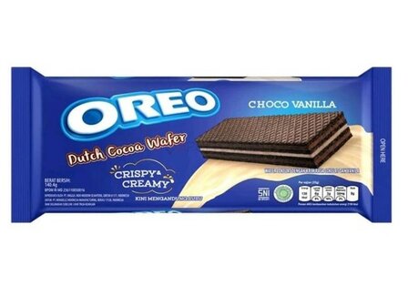 Oreo Dutch Cocoa Wafer Choco Vanilla 117 Gram