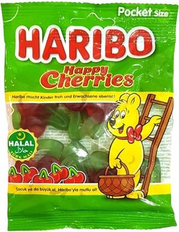 Haribo Kersen Snoep 100 Gram (halal)