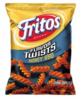 Fritos Ma&iuml;s Chips Twists Honey BBQ 283 Gram