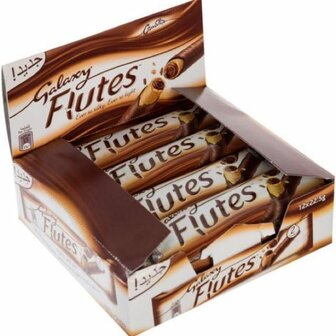 Galaxy Flutes Doos (12 x 22gr) 270 Gram