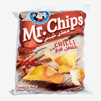 Mr Chips Aardappel Chips Chili 75 Gram