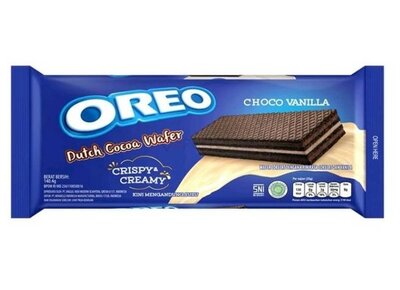 Oreo Dutch Cocoa Wafer Choco Vanilla 117 Gram