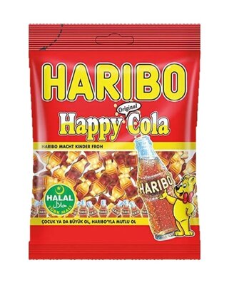 Haribo Cola Snoep 100 Gram (halal)