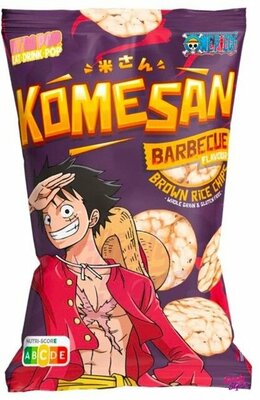 Ultrapop Komesan Rijst Chips BBQ One Piece 60 Gram