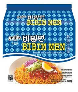 Paldo Bibim Men Instant Ramen Noodles 5 x 130 Gram