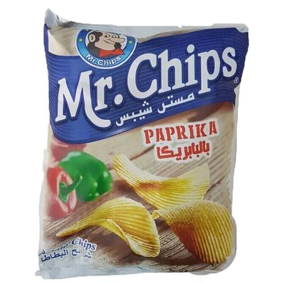 Mr Chips Aardappel Chips Paprika 75 Gram