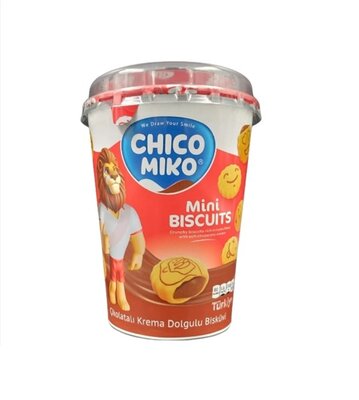 Chico Miko Gevulde Biscuits Chocola 125 Gram